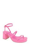 BCBGENERATION LISSENA ANKLE STRAP PLATFORM SANDAL