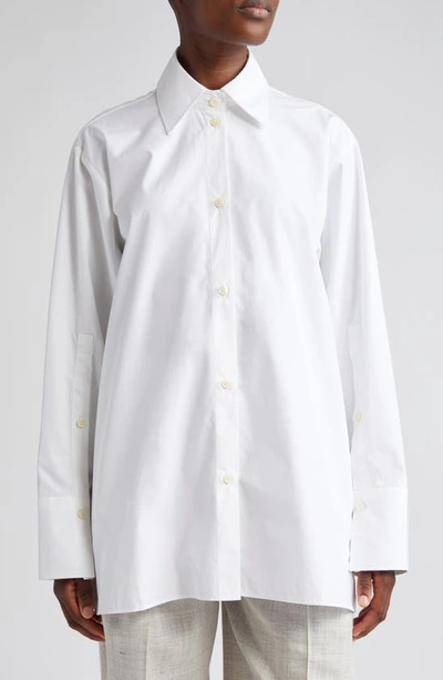 Rohe Long Sleeve Shirt In White
