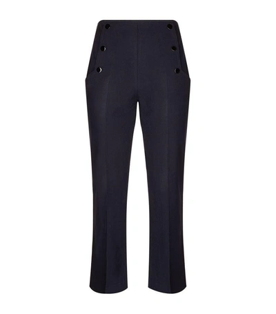 Sandro Press-stud Detail Tailored Trousers