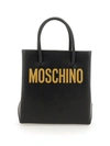 MOSCHINO MOSCHINO HAND BAG WITH LOGO