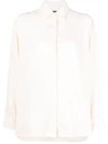 Apc A.p.c. Chemise Wendy In Nude & Neutrals
