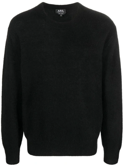 A.p.c. Pull Brady Clothing In Lzz Black