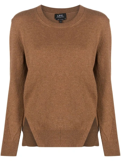 Apc A.p.c. Pull Lucy Clothing In Cag Tobacco