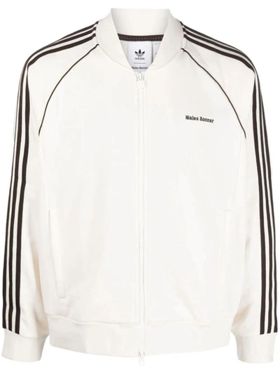 Adidas Originals By Wales Bonner Sweaters In Chalk White