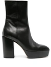 AEYDE AEYDE BERLIN SOFT CALF LEATHER BLACK SHOES