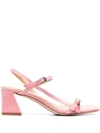AEYDE AEYDE GRETA PATENT CALF LEATHER PINK SHOES