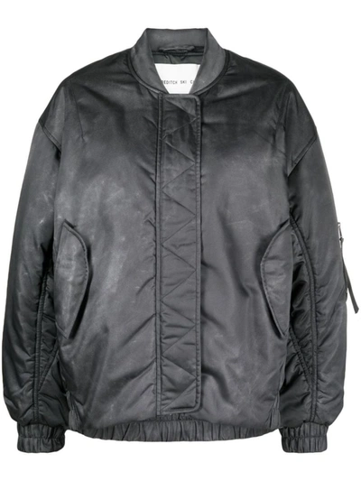 Agolde Shoreditch Ski Club X  Nisa Bomber Jacket In Grey