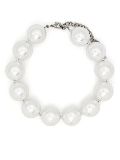 Alessandra Rich Necklace In Pearl