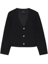 Anine Bing Anitta Knitted Cardigan In Black