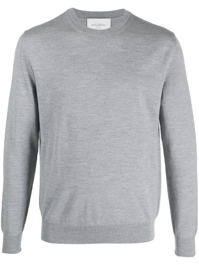 Ballantyne R Neck Pullover Clothing In Grey