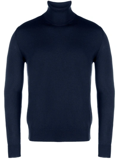 Ballantyne T Neck Pullover Clothing In Blue