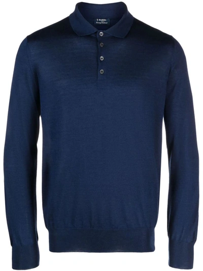 Barba Polo Clothing In Blue
