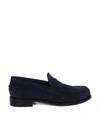 Berwick 1707 Kudu Reverse Baltic Loafers In Blue