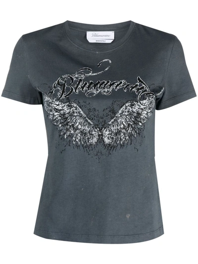 BLUMARINE BLUMARINE T-SHIRT M/C ST.LOGO CLOTHING