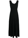 By Malene Birger Lilo Sleeveless Midi Dress In Black