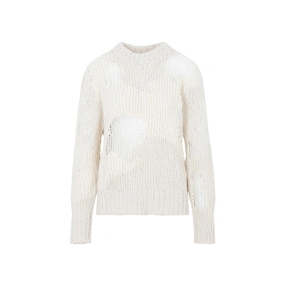 Chloé Sweater S In Iconic Milk