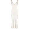 Christopher Esber Panelled V-neck Midi Dress In Neutrals