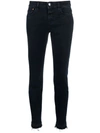 Closed Baker Mid-rise Skinny Jeans In Black