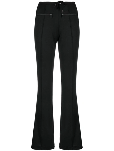 Courrèges 70`s Twill Bootcut Pants In Black