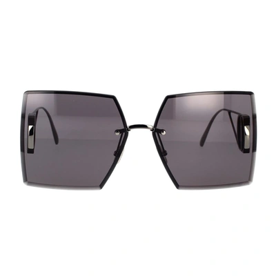 Dior Eyewear Sunglasses In Ruthenium