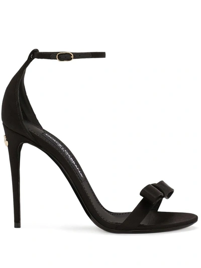 Dolce & Gabbana Sandals Shoes In Black