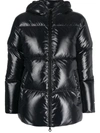 Duvetica Callia Black Nylon Down Jacket In Black