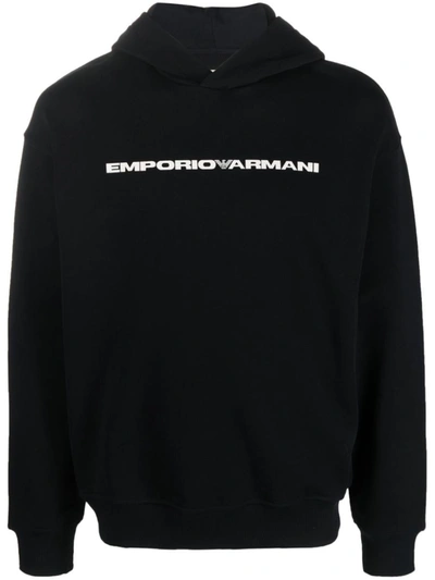Ea7 Emporio Armani Sweatshirt Clothing In Blue
