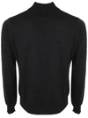Filippo De Laurentiis Royal Merino Long Sleeves High Neck Sweater In Grey