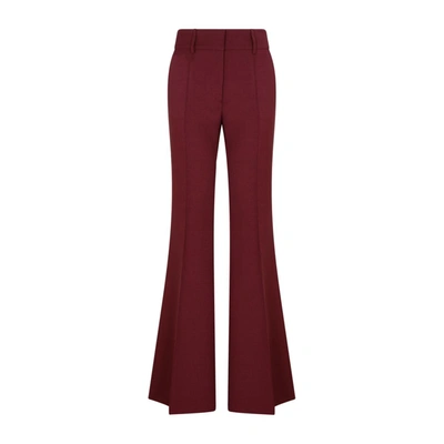 Gabriela Hearst Rhein Pants In Dp Deep Bordeaux