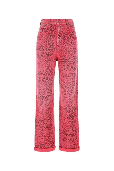 Golden Goose Deluxe Brand Jeans In Animal Print