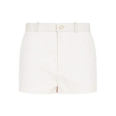 Gucci Gg Short Pants In Nude & Neutrals