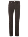 Incotex Blue Division 5 Pockets Ppt Straight Vintage In Brown
