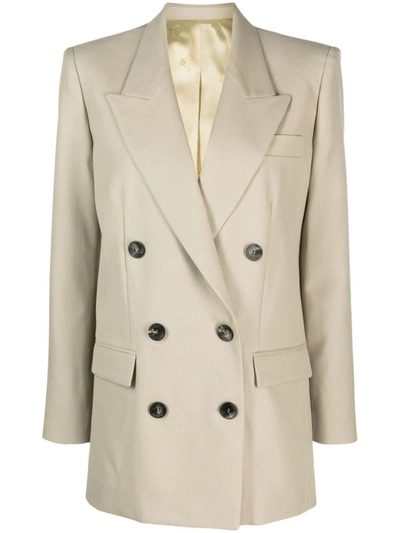 Isabel Marant Nevimea Blazer In 10st Straw