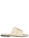 Jw Anderson 10mm Anchor Padded Slide Sandals In White