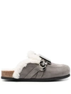 JW ANDERSON J.W. ANDERSON SHEARLING GOURMET LOAFER SHOES