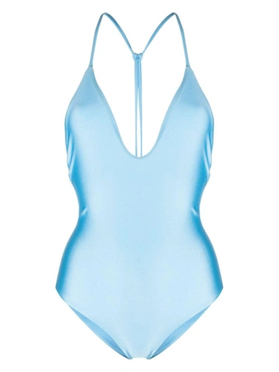Jade Swim Micro All In One Swimsuit In Blue
