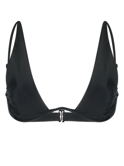 Jade Swim Paloma Bikini Top In Black