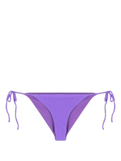 Jade Swim Ties Bottom Clothing In Pink & Purple