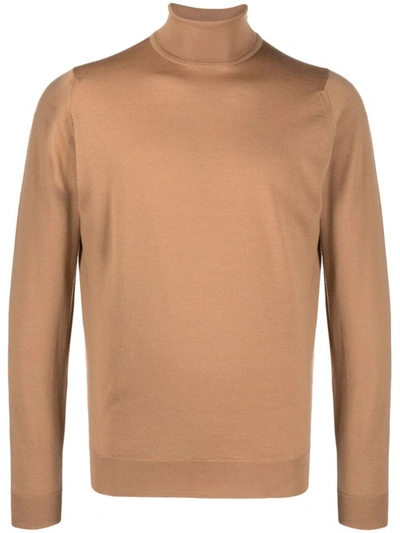 John Smedley Shirt Clothing In Brown