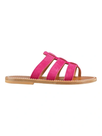 Kjacques K.jacques Sandals Shoes In Pink & Purple