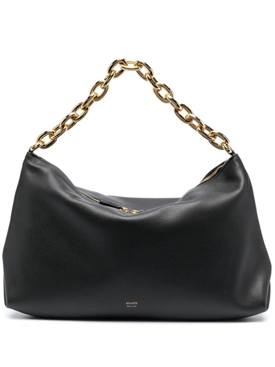 Khaite Clara Shoulder Bag Bags In 200 Black