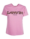 LANVIN LANVIN T-SHIRT LOGO CLOTHING