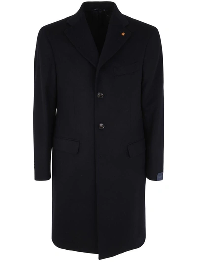Latorre Aosta Single Breasted Coat Clothing In Blue