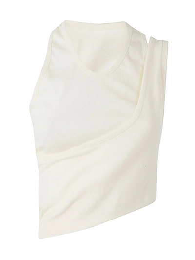 Low Classic Hole Point Top Clothing In White