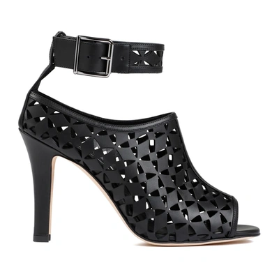 Eres Tingah 105mm Cut-out Sandals In Black