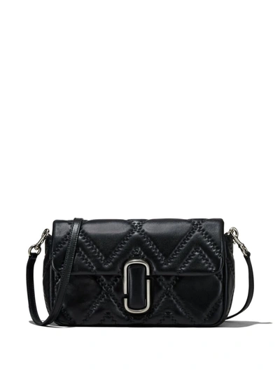 Marc Jacobs The Quilted Leather J Marc Shoulder Bags Black In Multi-colored
