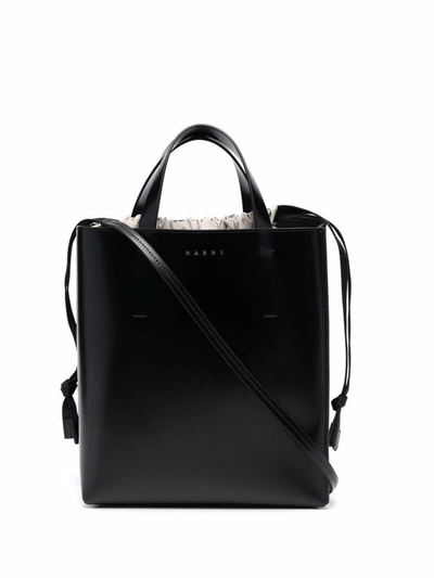 Marni Shopping Bags In Black