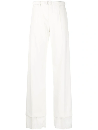 Mm6 Maison Margiela Pants Clothing In White