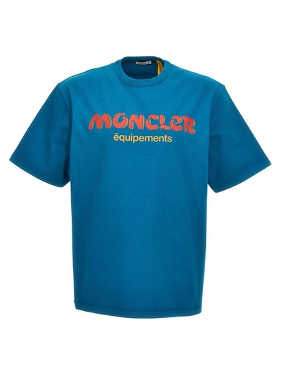 Moncler Genius T-shirt  X Salehe Bembury In Blue