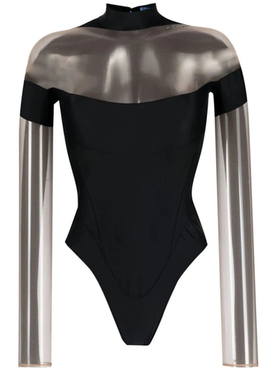 Mugler Body Clothing In Black